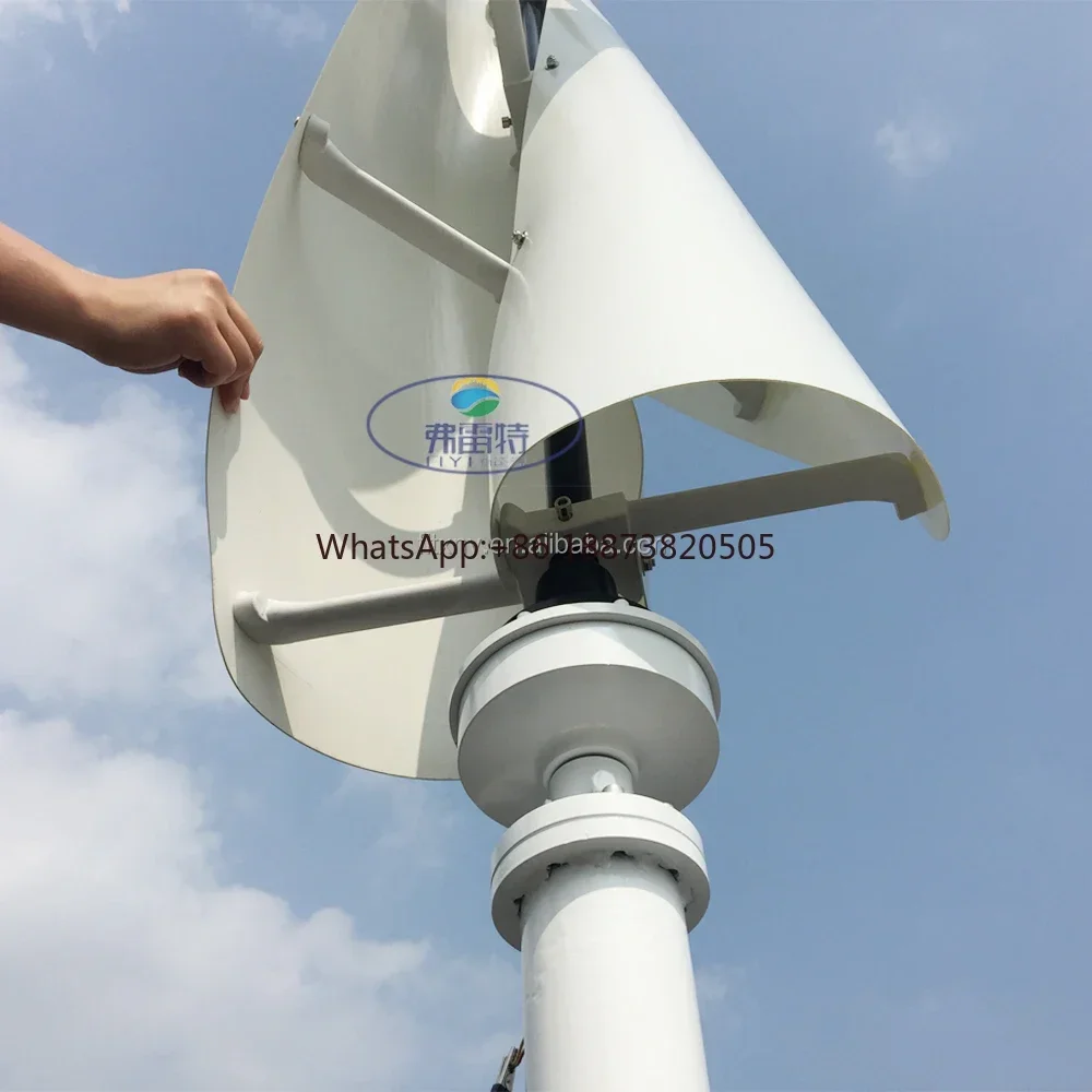 

400w 600w 1000w China factory New design wind turbine1kw spiral wind turbine vertical axies wind turbine