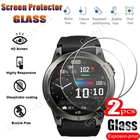 2PCS 9H Tempered Glass Screen Protector For Zeblaze Stratos 3 GPS Smart Watch 1.43'' Stratos3 SmartWatch Cover Film