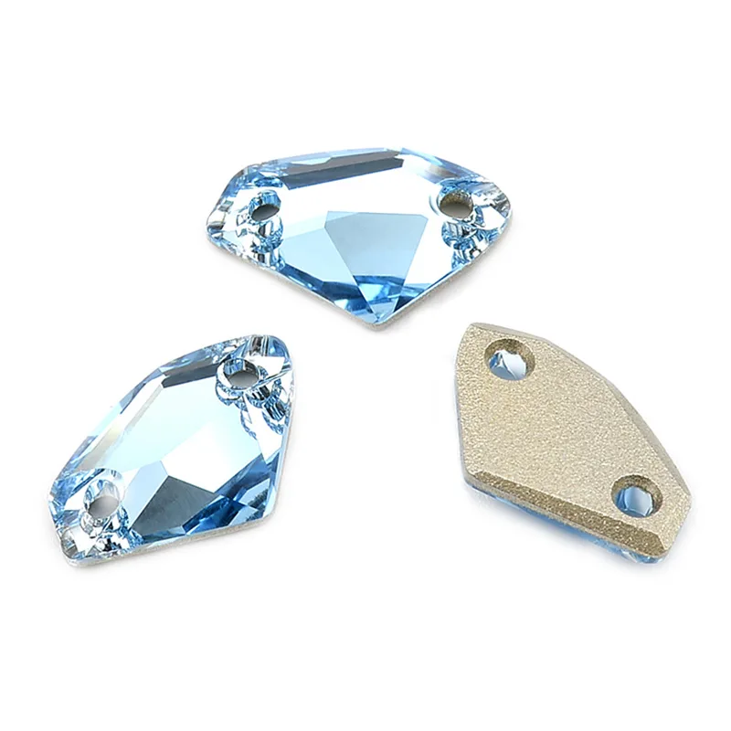 3256 Galactic Sew-on Stone Genuine Crystals from Austria Loose Beads Rhinestone for Dress Wedding Clothing Decoration