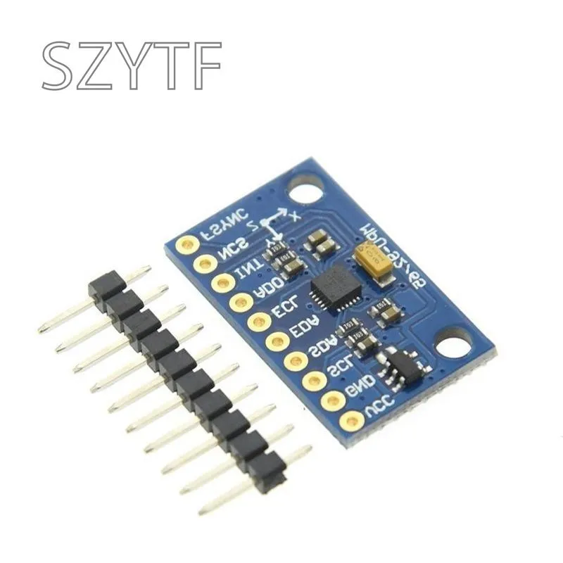 GY-6500 GY-9250 GY-9255 MPU-6500 6DOF Six-axis Accelerometer 6-axis Attitude Gyro Sensor Module SPI Interface MPU6500