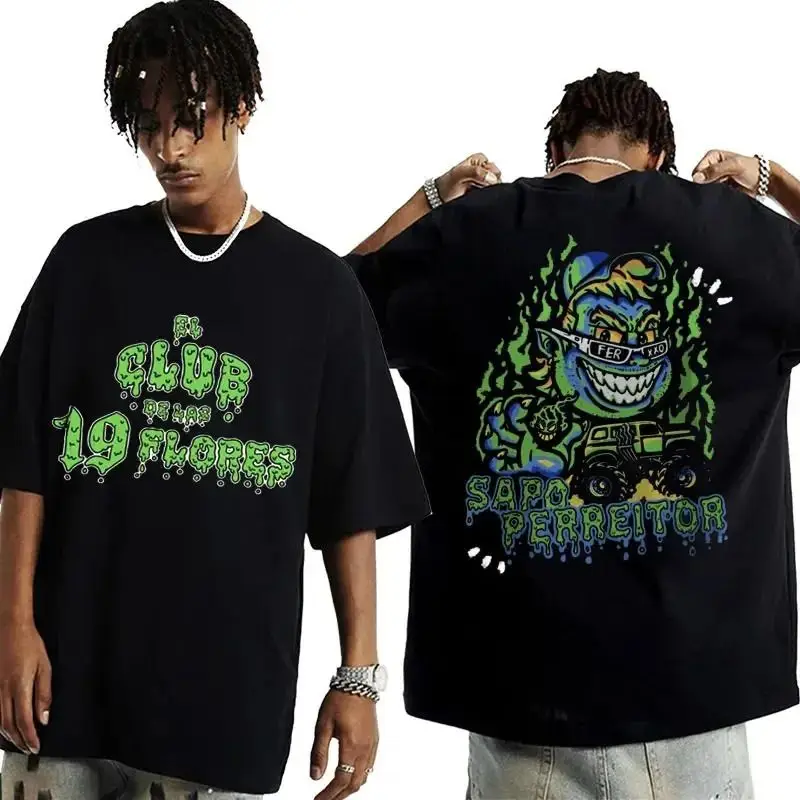Camiseta Casual de Alta Calidad para Hombre Ferxxo No Le Temas A La Oscuridad, 100% Algodón, Corte Holgado, Estilo Urbano para Todas las Temporadas