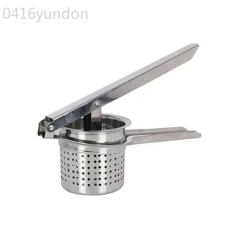 Stainless steel 9x26 cm potato crusher-kitchen and cookware Quttin