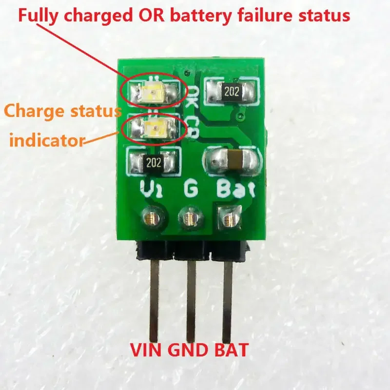 10 Pcs Ultra-small Battery Charger Board DC Power supply Module for 18650 Rechargeable Li-ion Battery LED toy UAV RTF UFO