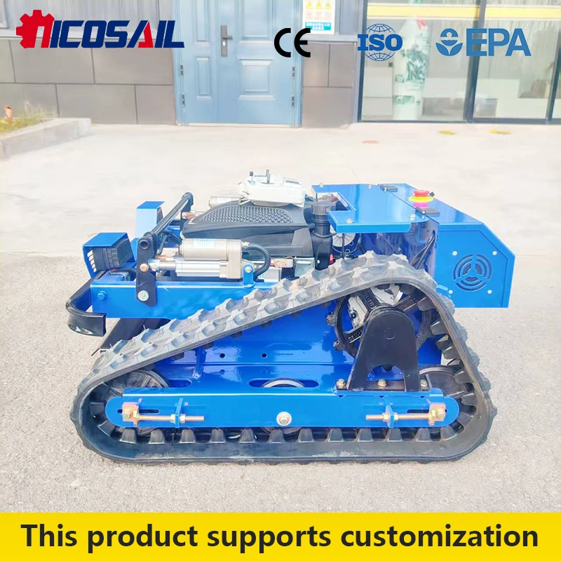 

24V QL500 Remote Mower with Customizable Manganese Steel Blade, High Power, 20mm Ground Clearance, Commercial Garden Tools