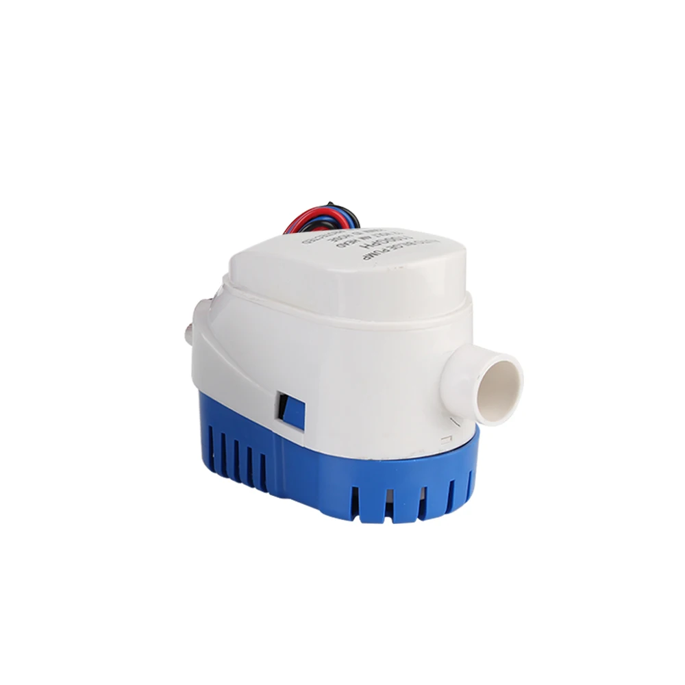 DC Electric Marine Water Pump 12V 24V Volt With Switch 1100GPH Automatic Boat Submersible Bilge Pump