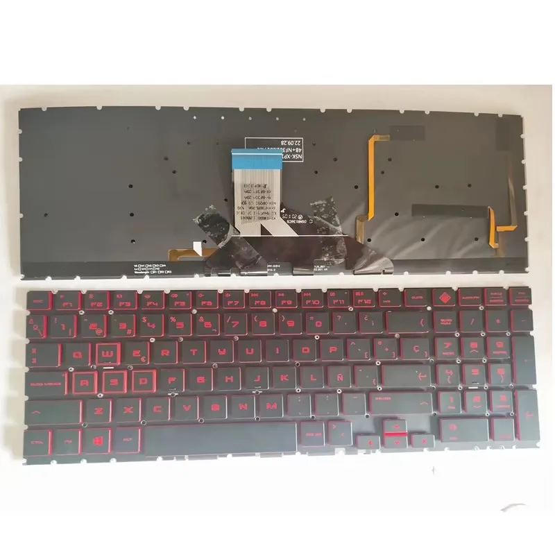 US/RU/SP RGB Backlit Laptop Keyboard For HP OMEN 15-DC 15T-DC 15-DH TPN-Q211 C143