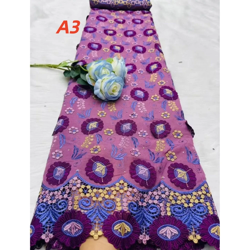 

Nigerian Embroidered Applique Water Soluble Lace Fabric 2025 African Guipure Cord Lace Fabric for Sewing Women Dresses 5 Yards