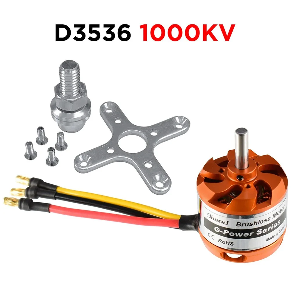 

9imod D3536 Brushless Motor 750KV/910KV/1000KV/1250KV/1450KV Motor For Mini Multicopters RC Plane Aircraft