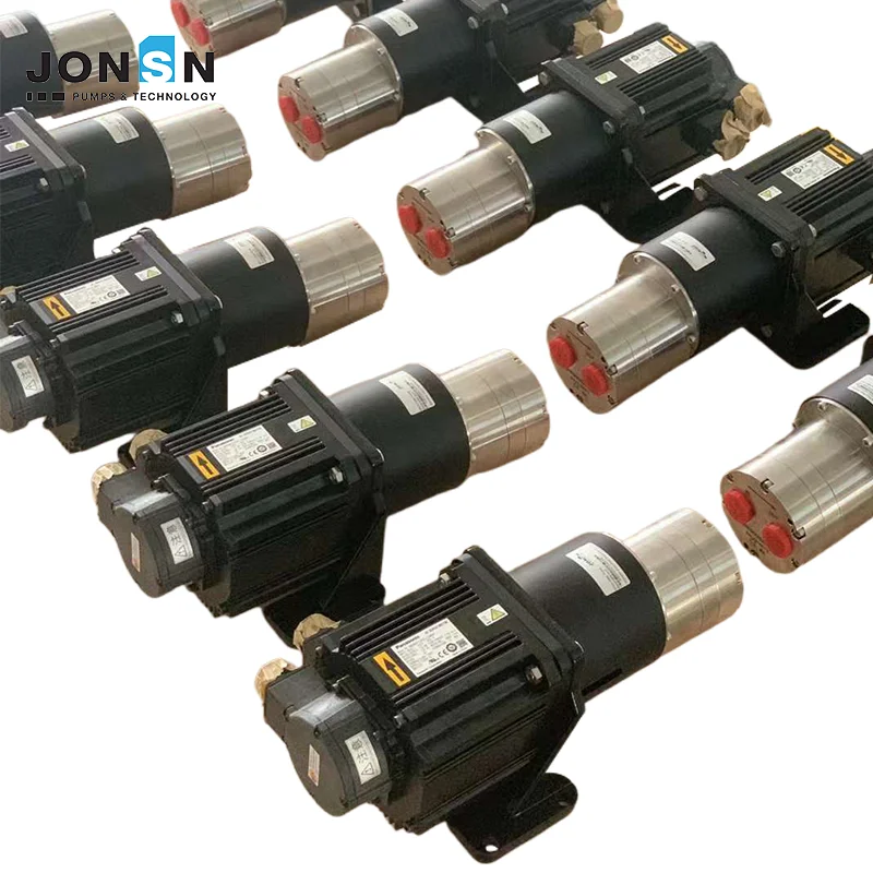 Micro Gear Metering Dosing Pump Stainless Steel 316L Filling With Motor Magnetic Drive Micropump