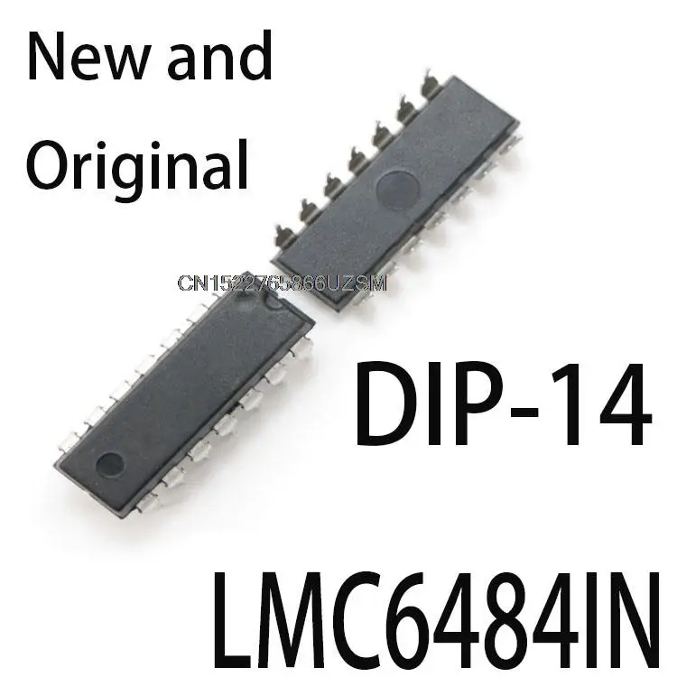 5PCS New and Original DIP14 LMC6484 DIP LM6484IN DIP-14 LMC6484IN