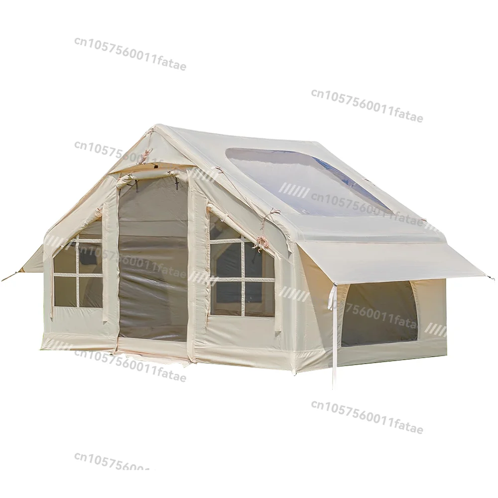 

Inflatable Camping Tent with Porch, Easy To Set Up, with Spacious Vestibule for Luxury Camping