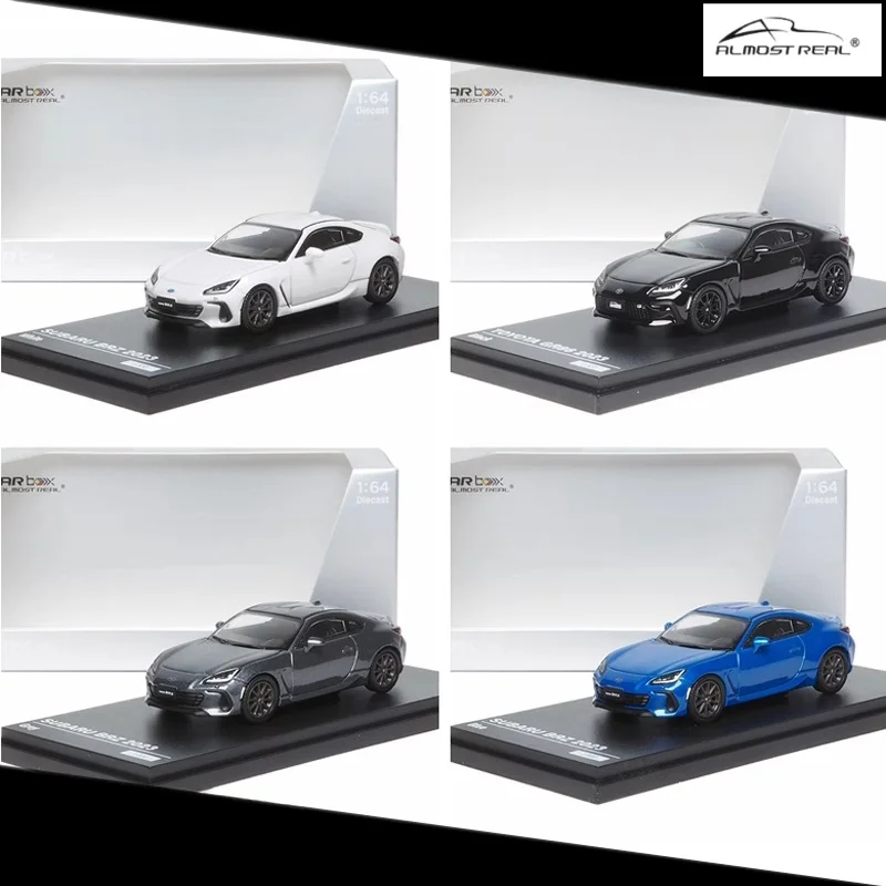 

Модель автомобиля из сплава под давлением 1:64 Toyota GR86 86 Subaru BRZ, коллекционные детали, игрушки для мальчиков, детские праздничные подарки на день рождения