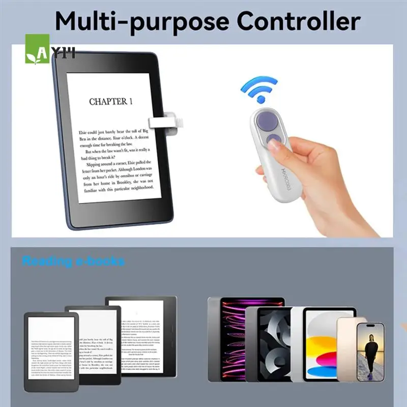 

AY14 -Remote Control Page Turner Camera Camcorder Remote Controls Clicker Page Turner Remote Control Extenders For Kindle