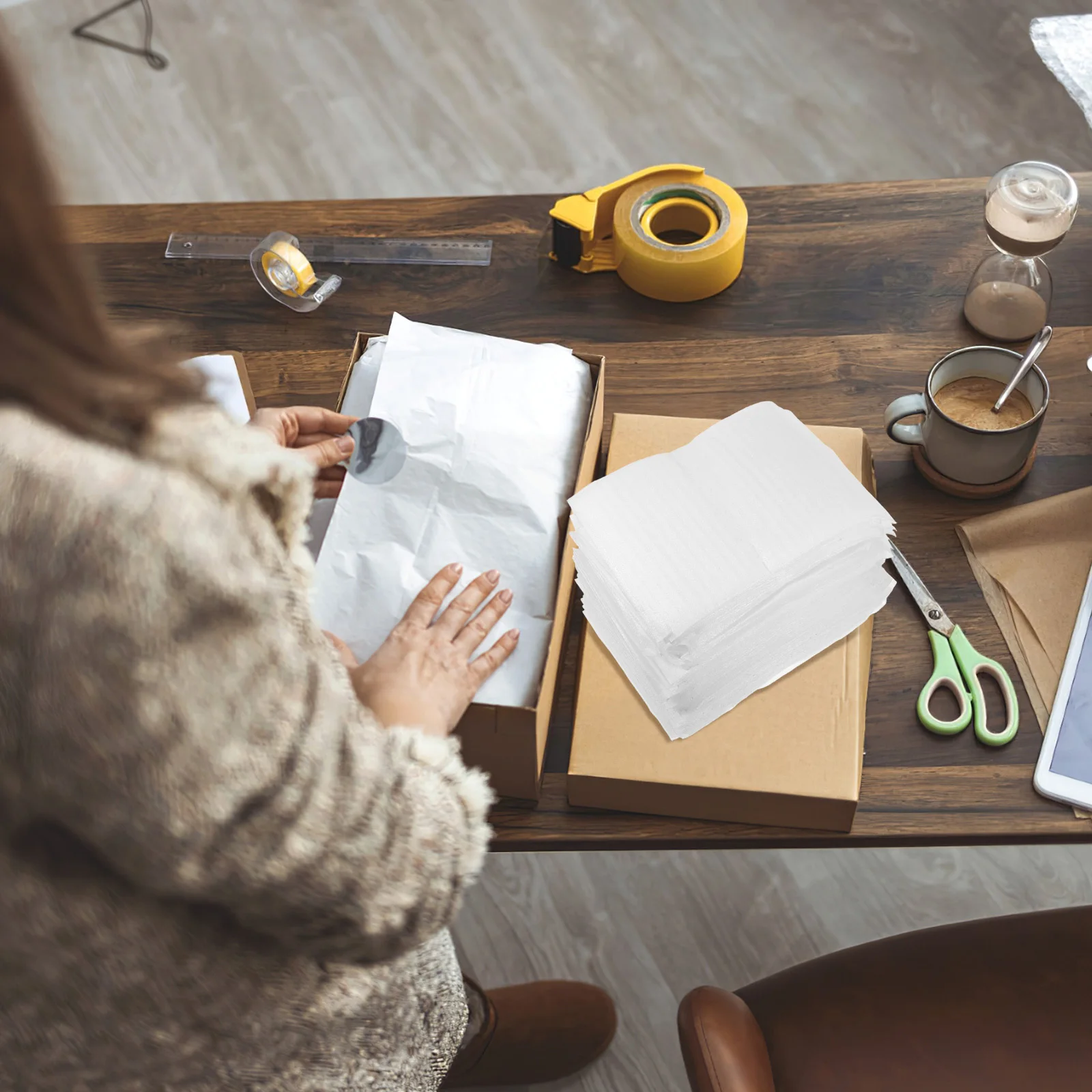 100Pcs Shockproof Packaging Bags Epe Cushion Sheets 15x20cm Scratch Resistant for Moving Shipping Storage Wraps Pouches