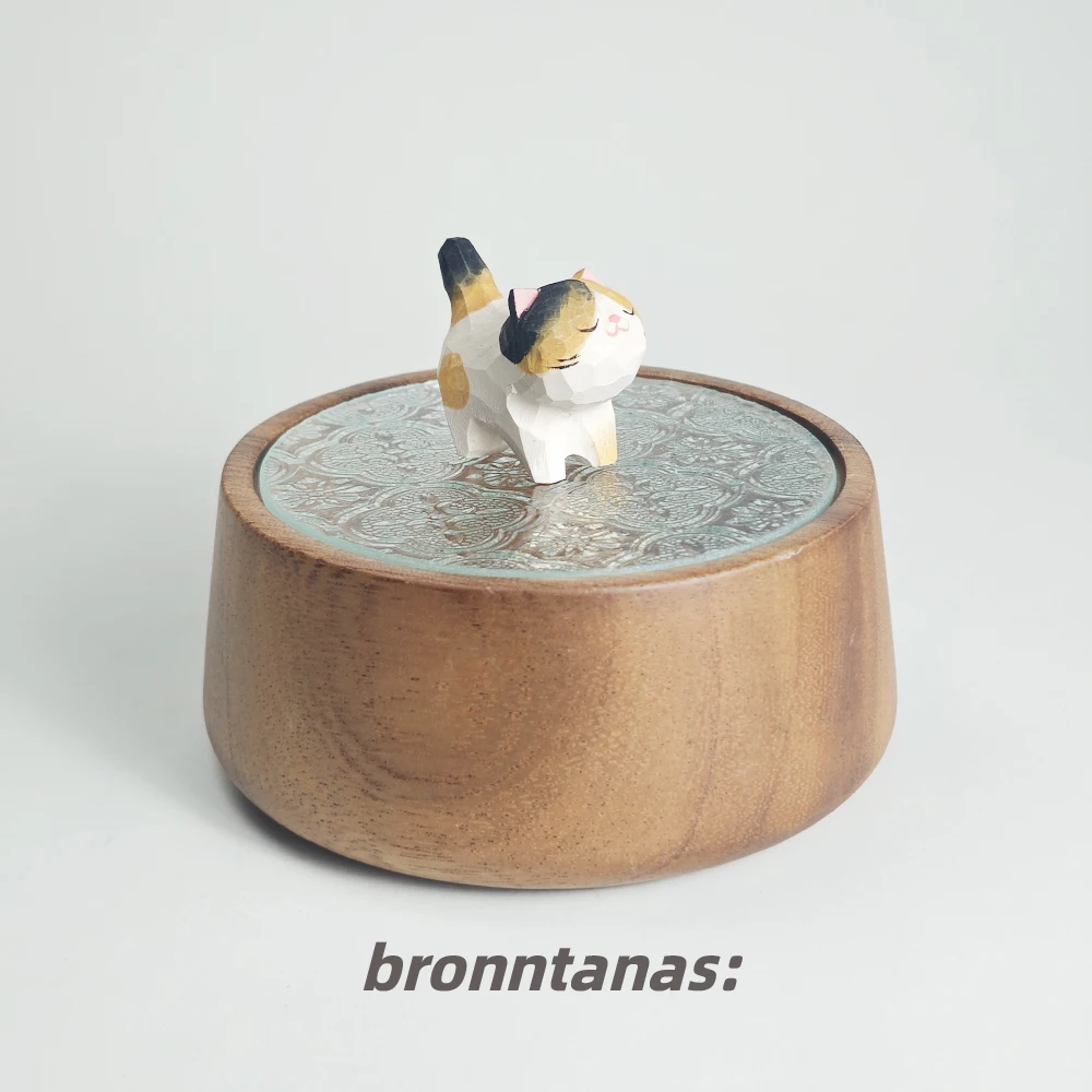 

Декоративная шкатулка для украшений из резного дерева, настольный органайзер, коробка для фруктов с тройным цветочным узором, креативный практичный подарок на день рождения