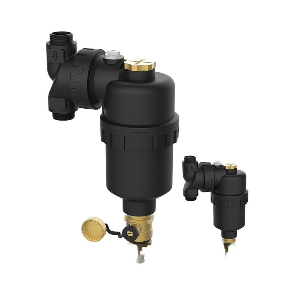 For Optimal System Performance Black Heating System Filter Reliable Heating System Filter Underfloor Heating Filter