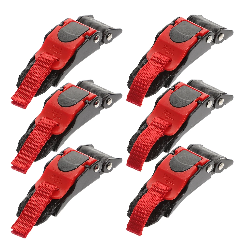 

6Pcs Chin Strap Buckle Replacement Motorcycle Quick Release Buckle Kit for Electric Motorcycle Helmets Secure Locking