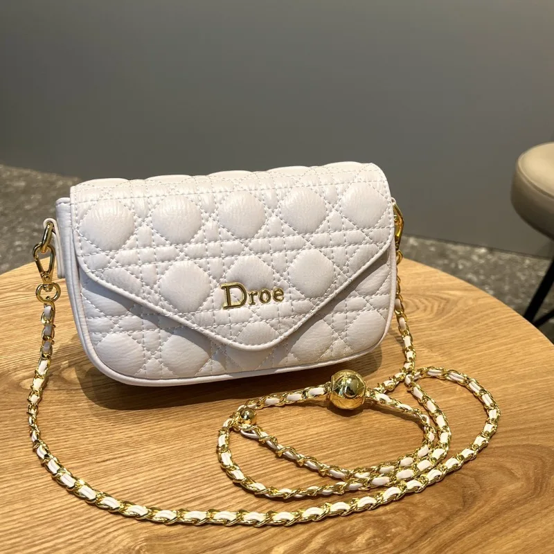 

Женская сумка-цепочка с вышитой нитью и ромбами, новинка весны 2020, повседневная сумка-мессенджер, модная маленькая квадратная сумка через плечо, прилив