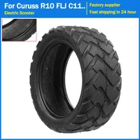 80/60-6 Vacuum Tire Scooter for Curuss R10 FLJ C11/T11 Electric Kickscooter Tyre Pneumatic Wheel 10 Inch Rubber Anti-Slip Tires