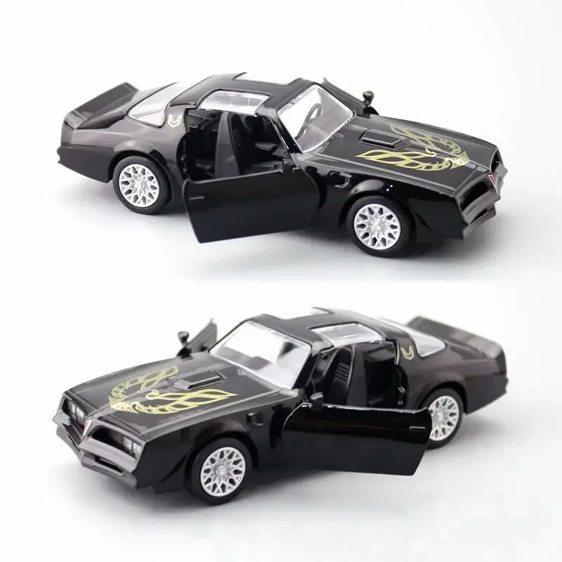 Diecast 1:36 Scale 1978 Pontiac Firebird Alloy Car Model Collection Souvenir Ornaments Display Vehicle Toys Gift