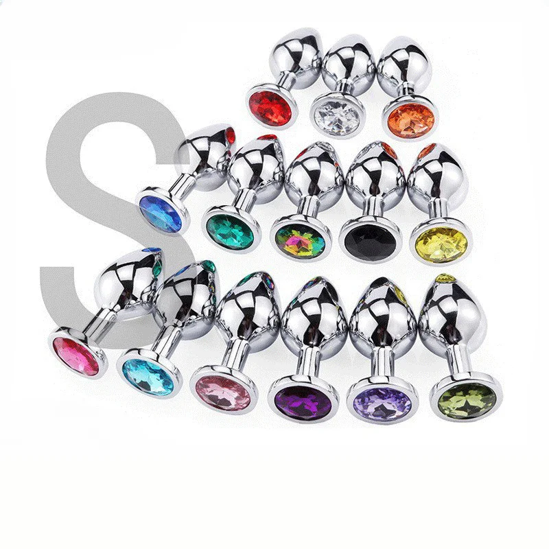 Plug Beads Crystal Anal Sex for Toys Toys Beads Metal Anus