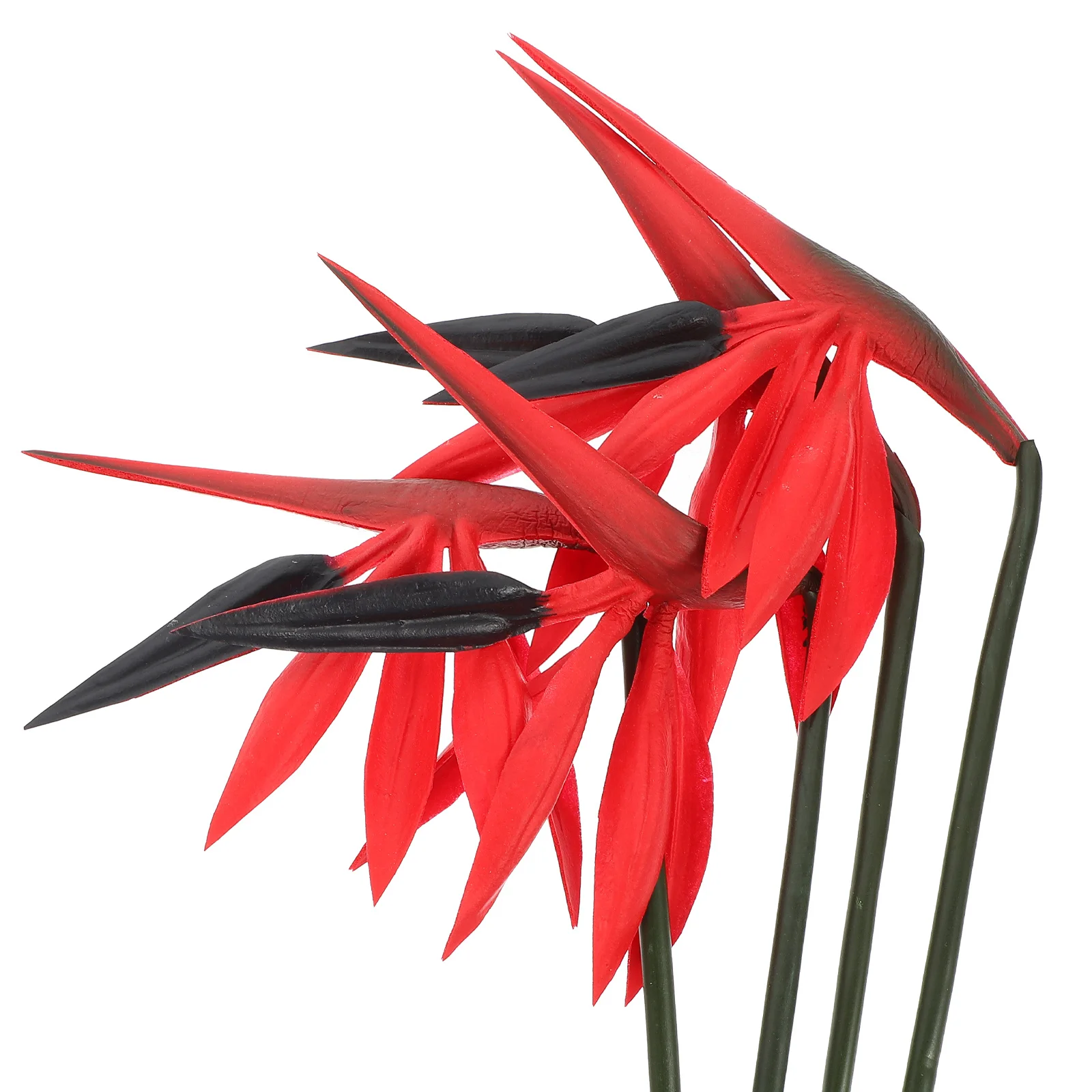 

4pcs Tropical Large Simulated Flowers Artificial Flower Stems For Wedding Party Decor Lifelike Hawaiian Flowers