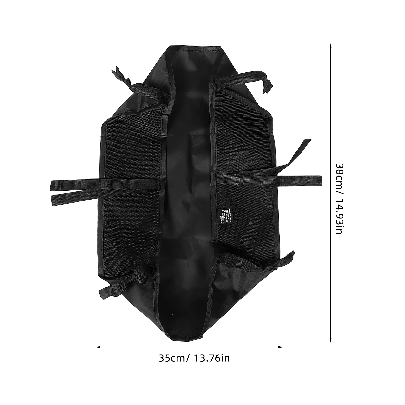 Universal Stroller Storage Basket with Large Capacity Organizer Bag for Baby Gear Shopping Items and Daily Errands Breathable