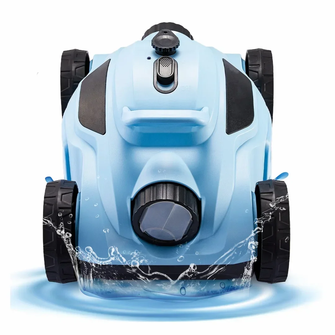 Custom 2023 New Automatic Charging Cordless Powerful Vacuum Cleaner Portable Swimming Pool Cleaning Robot