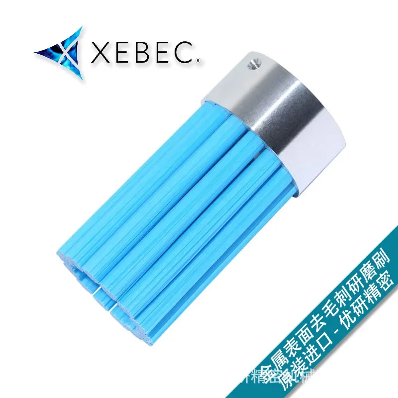 XEBEC surface deburring and knife pattern grinding brush blue A32-CB60M