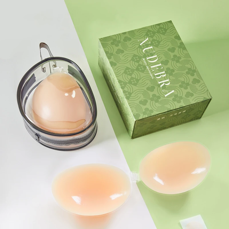 

Невидимый силиконовый бюстгальтер с нашивкой на грудь без бретелек, самоклеящийся бюстгальтер с эффектом пуш-ап, накладки на соски, свадебный бюстгальтер-бикини, нижнее белье