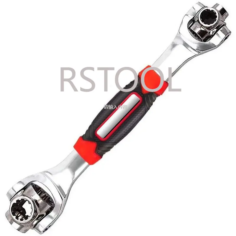 48 in 1 Socket Universal Wrench Multifunction Wrench Tool with 360 Degree Rotating Head Spanner Tool for Home and Car Repair
