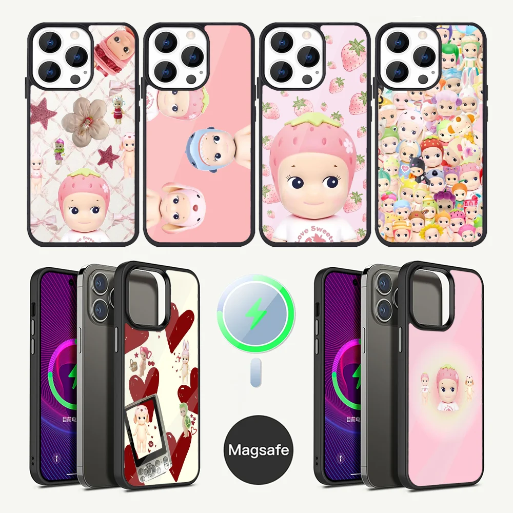 

Angles Fruits S-Sonnies Phone Case For iPhone 16,15,14,13,12,11,Plus,Pro,Max Mini Magsafe Magnetic Wireless Charging