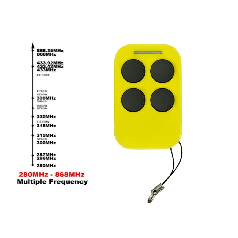 Garage Door Remote Control Compatible With GIBIDI TS2M / GOBBATO T306 306MHz Transmitter Keyfob