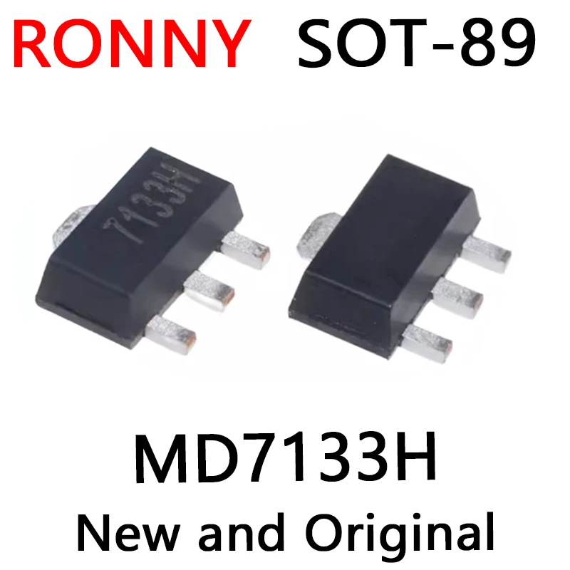 10PCS New and Original MD7133 7133H SOT-89 MD7133H