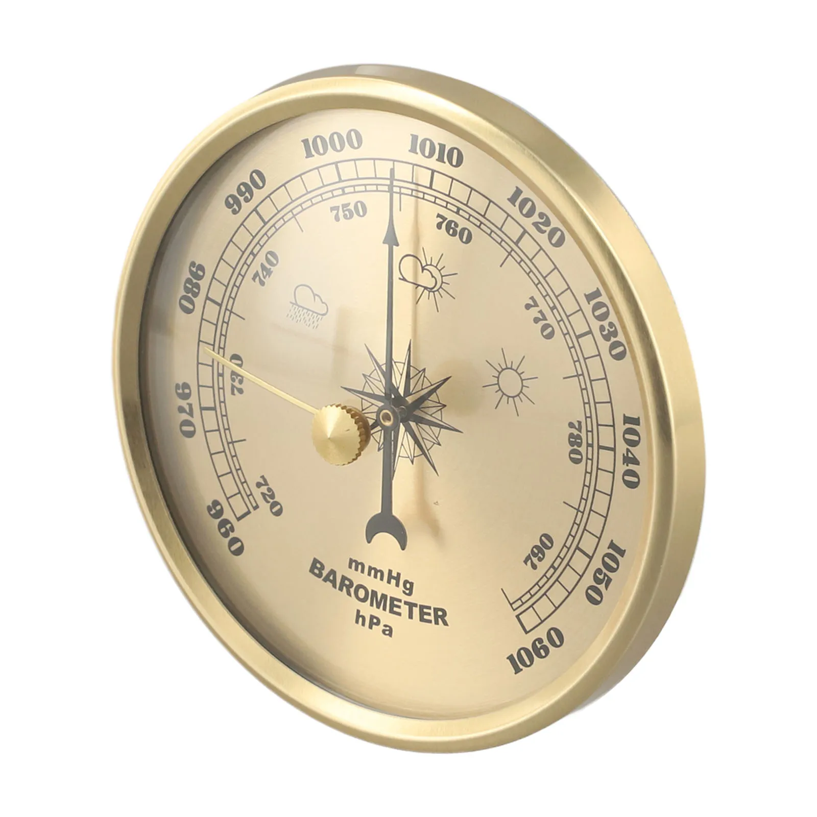 

Внутренняя и наружная метеостанция с барометром циферблатного типа, термометром и гигрометром для точных предсказаний