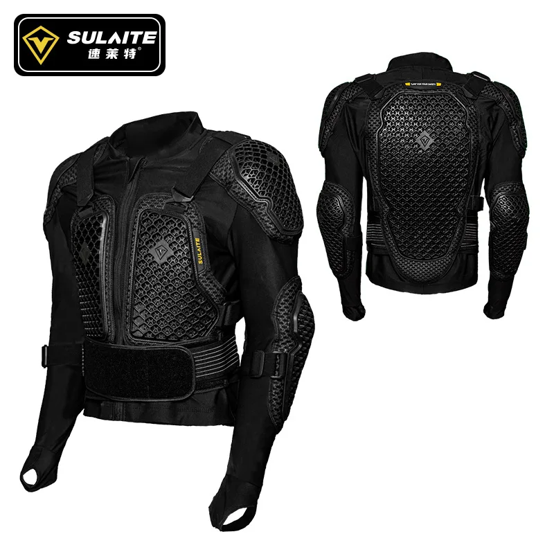 Sulaite Motorcycle Armor Road Car Anti-fall Motorcycle Cross-country Riding Clothing Chest Protective Riding Protective Gear