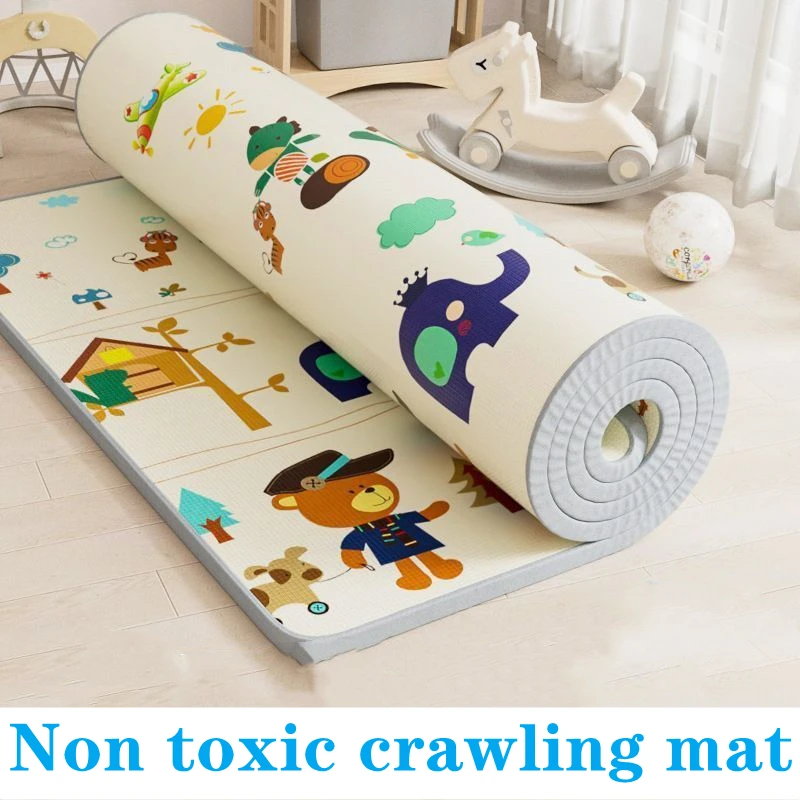 

Large Size Baby Activities Crawling Play Mats New Pattern Non-toxic EPE Activity Gym Room Mat Game Mat for Children's Safety Rug