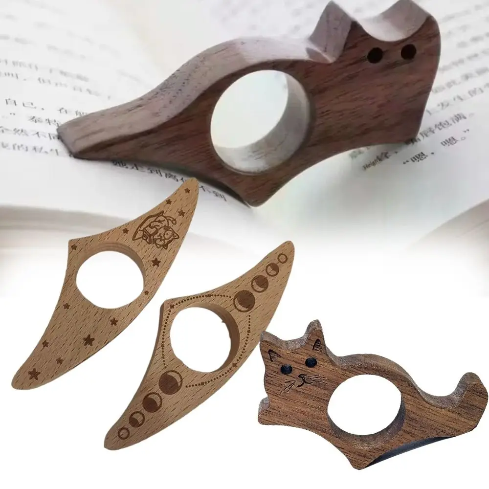 One Hand Operation Thumb Page Holder Page Turning Fixed Fast Reading Aid Page Holder Bookmark Portable Thumb Support
