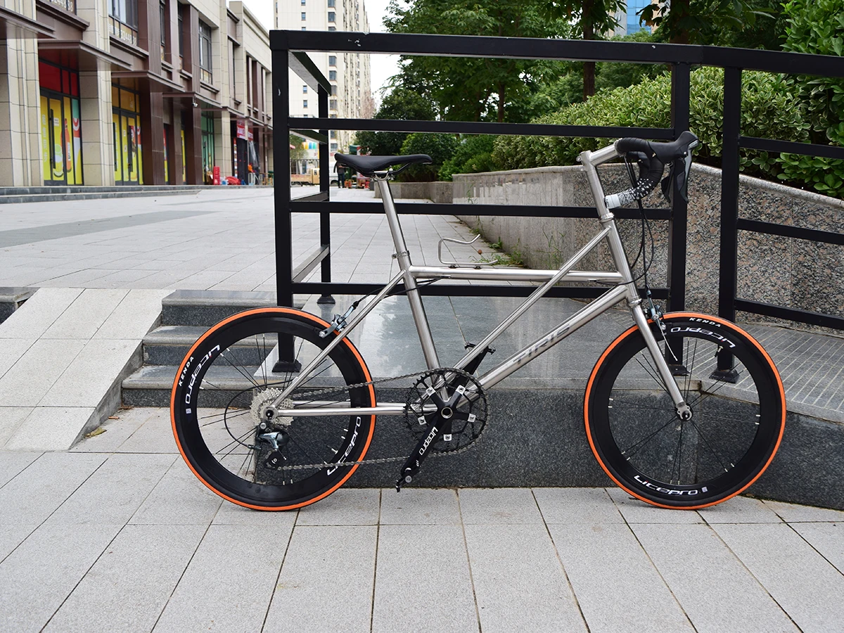 TIRIS-XL4 Mini Velo Bike  Road  Frame, Bicycle Framework,commuting and Leisure Frame, Acccessories Parts,Custom