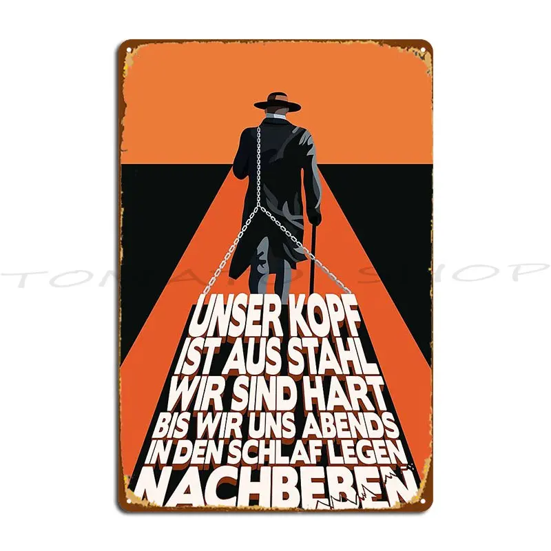 German Communist Youth Workers Propaganda Metal Sign Wall Mural Personalized Painting Wall Decor Print Tin Sign Poster
