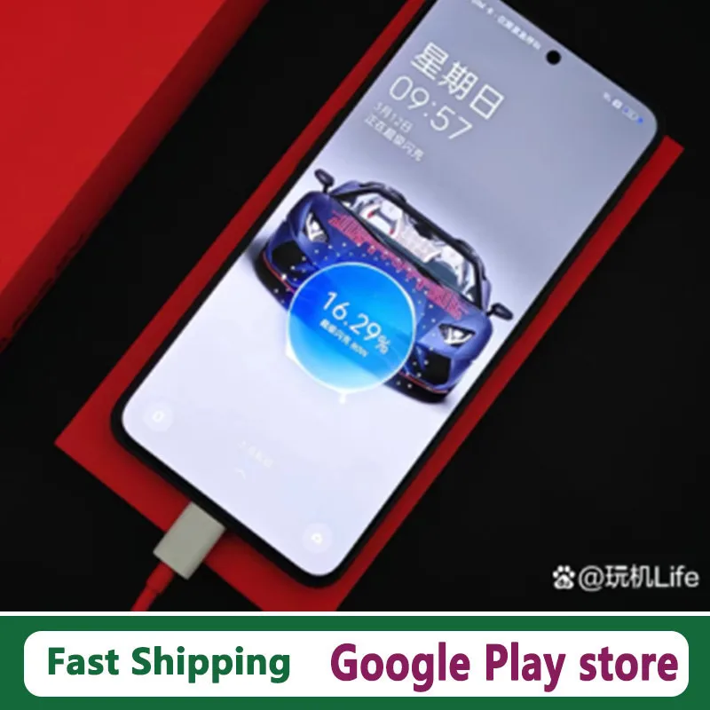 Global Rom Oneplus Ace 2 Mobile Phone Snapdragon 8+ Gen 1 Octa Core 50.0MP Camera 100W Charge  6.74