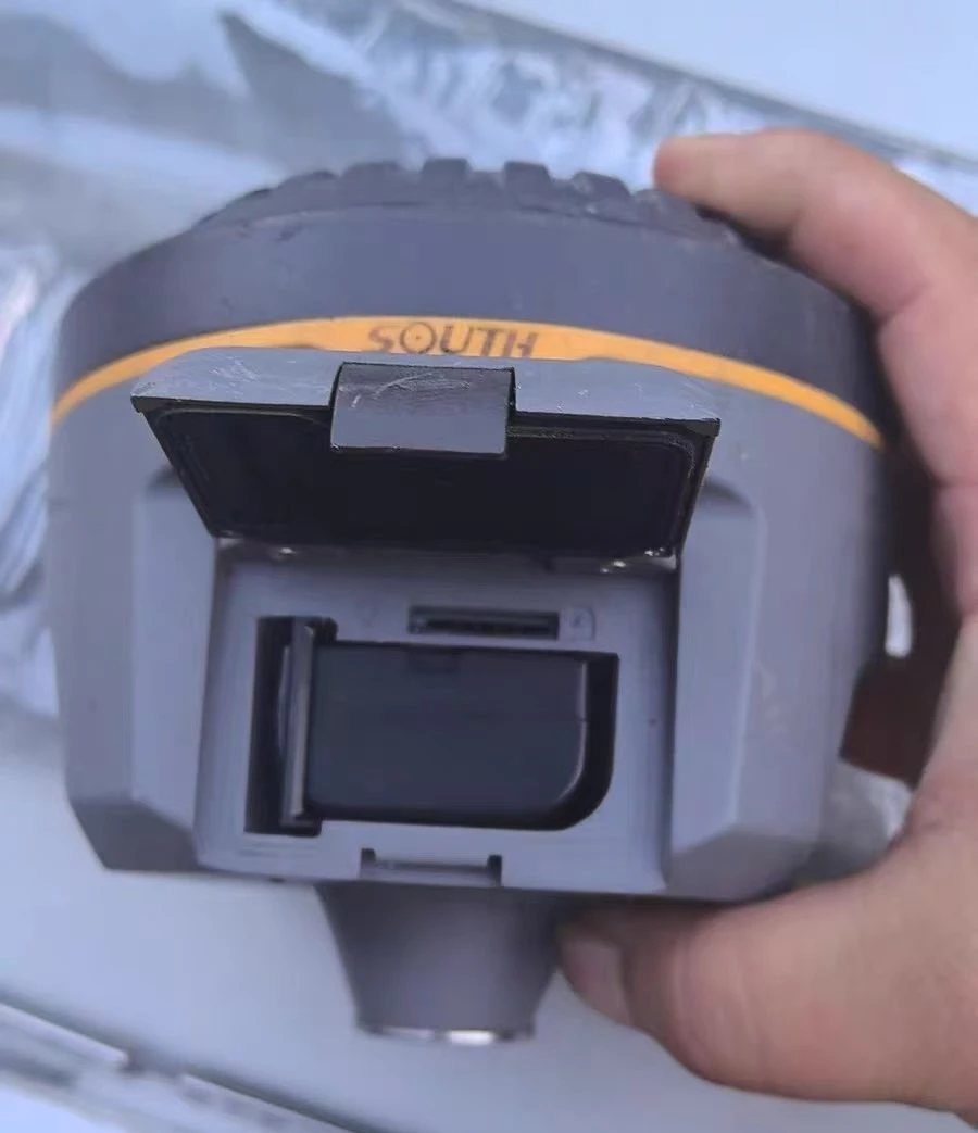 Used SOUTH Galaxy G1 RTK Survey Instrument, 3-System GNSS Receiver, Main Unit with Headset Battery