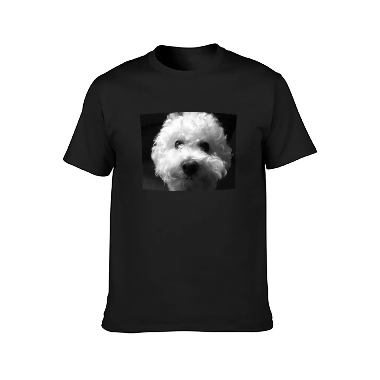 Bichon Frise - Black and White T-Shirt essential t shirt anime figures graphics Short sleeve tee men