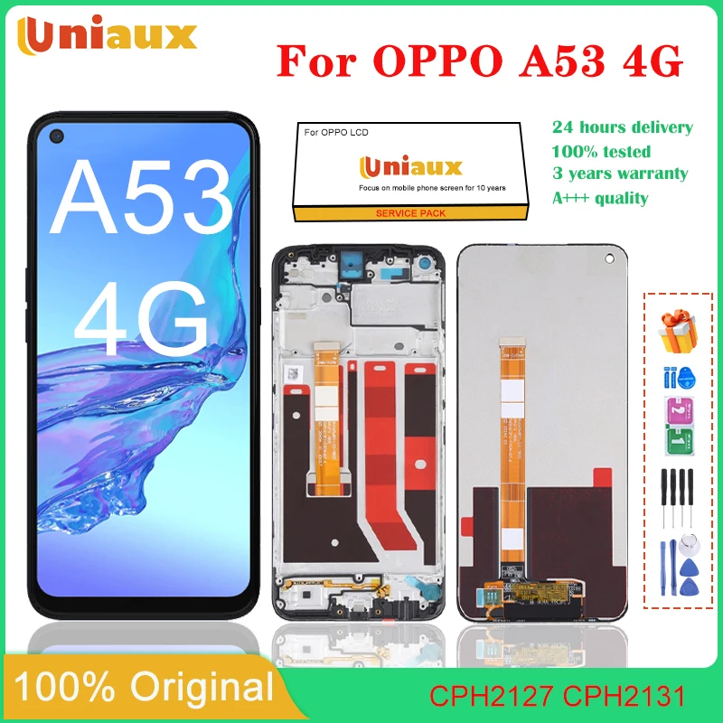 

For OPPO A53 4G Mobile Phone LCD Screen Display assembly Touch Screen LCD Panel Replacement