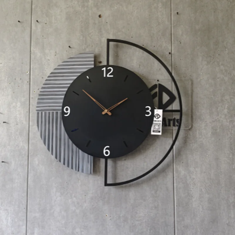 Metal Premium Wall Clock The Office Personalised Cute Aesthetic Digital Wall Clock Luxury Nordic Reloj De Pared Home Decoration