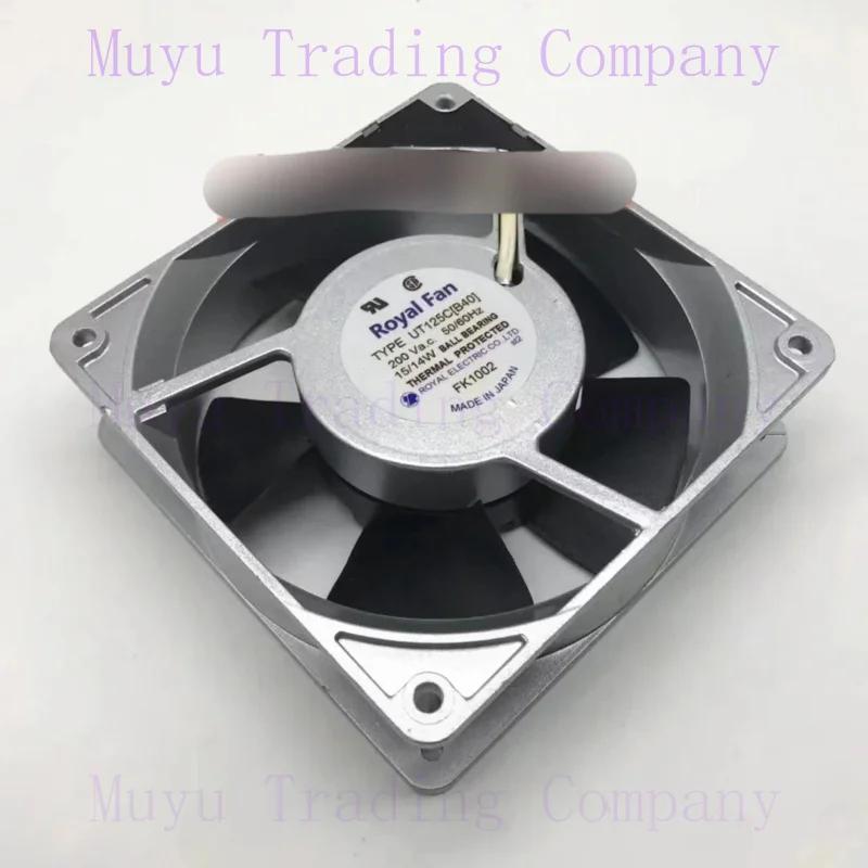 FOR Royal Fan UT125C 120x120x38mm AC 200V 15/14W Server Cooling Fan