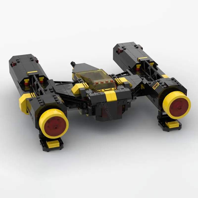 

New 863Pcs Popular Space Technology Series Moc Blacktro Spaceship Model Custom Puzzle Diy Creative Ideas Kid Toy Birthday Gift