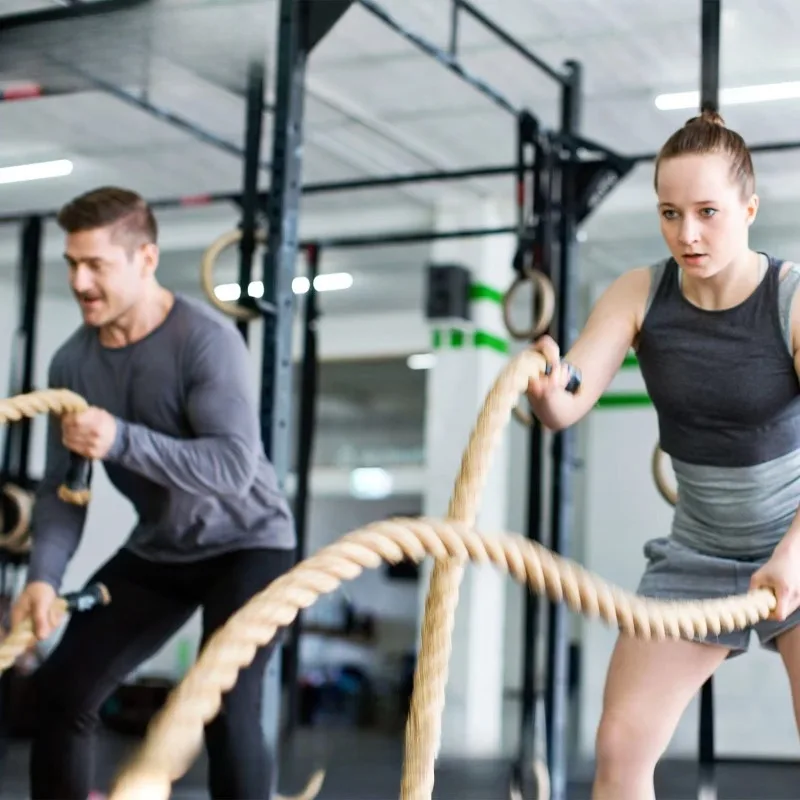 Fitness Power Jute Rope High Strength Flexible Design For Battle Rope Training Exercise Hot Sale