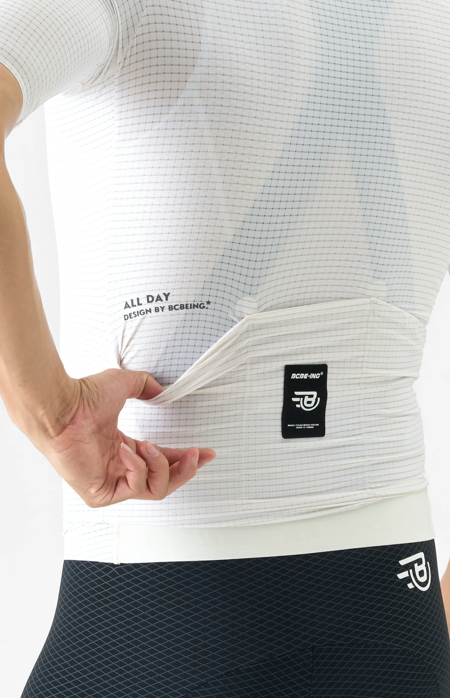 BCBE-ING 2026 Neues Herren Aero-Radtrikot Sommer Leichtgewicht Kurzarm Fahrradshirt Rennpassform Atmungsaktives Radtrikot – Detail 17