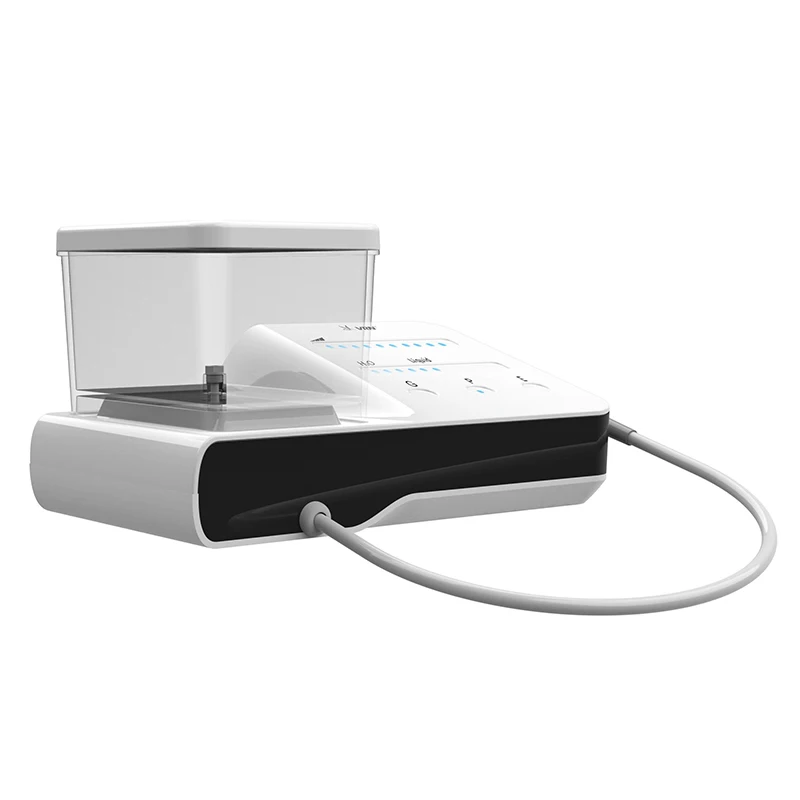 VRN DA-20 Ultrasonic Tooth Cleaner automatically trims the output power of the removable LED ultrasonic handle dental unit